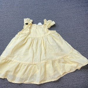 Yellow Ruffled Dress